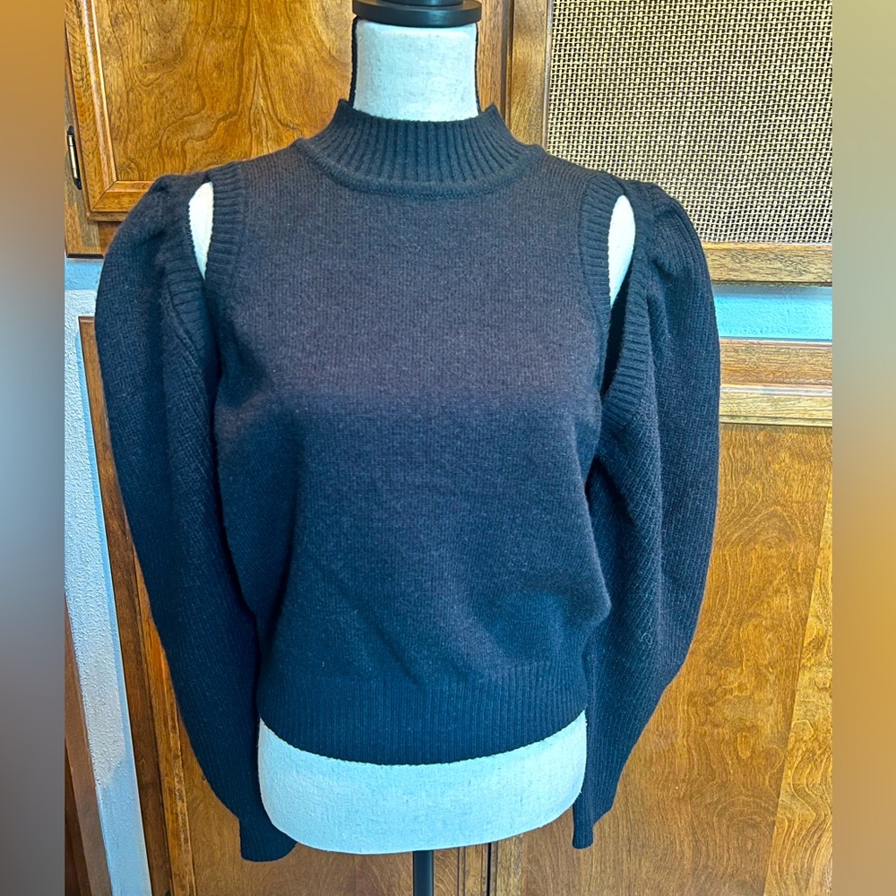 NWT Adorable Boutique Black Sweater Size L